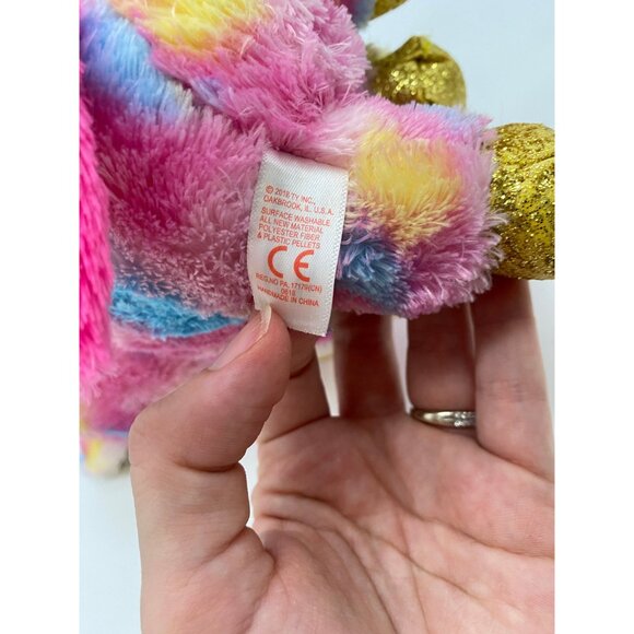 2018 TY Beanie Boo "Fantasia" Unicorn Plush - Picture 9 of 9